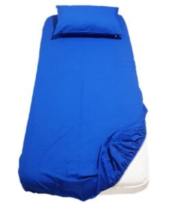 قیمت ملحفه یکبارمصرف دوسرکش دار 80*220 آبی 