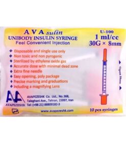 خرید سرنگ انسولین یک واحدی G30 آوا پزشک