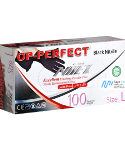 قیمت دستکش نیتریل مشکی نیتکس M