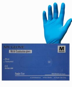 دستکش نیتریل آبی نیتکس Medium قیمت مناسب