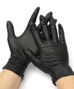 قیمت دستکش نیتریل مشکی اوپی S