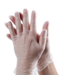 قیمت دستکش وینیل بدون پودر Small